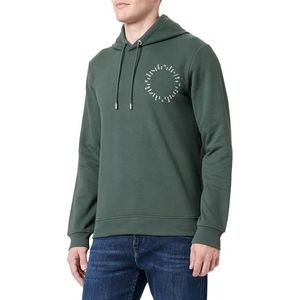 s.Oliver Sales GmbH & Co. KG/s.Oliver Heren sweatshirt lange mouwen met capuchon sweatshirt lange mouwen met capuchon, groen, L