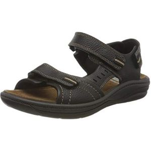 ARA Dengo 1125101 Gesloten sandalen voor heren, zwart zwart 01, 45 EU