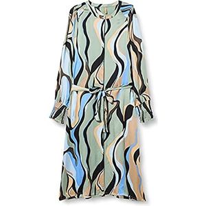 SOYACONCEPT Dames SC-Jamilla 3 Damesjurk Jurk, Lichtblauw Combi, Small, Lichtblauw combi., S