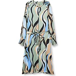 SOYACONCEPT Dames SC-Jamilla 3 Damesjurk Jurk, Lichtblauw Combi, Small, Lichtblauw combi., S