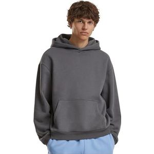 Fluffy Hoody - Sweater - Pluche - Grijs - Katoen/Polyester