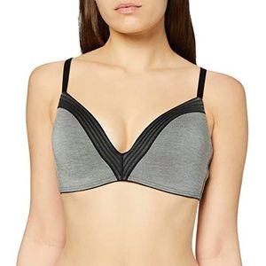 sloggi Sloggi Wow Embrace PU-beha voor dames, Black Combination, M