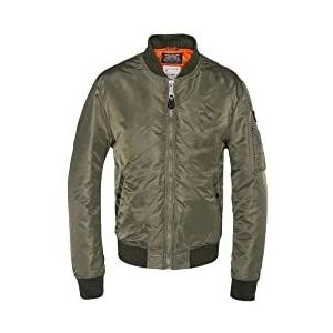 Schott NYC Airforcers Bomber Schott, Army Kaki, maat S voor volwassenen