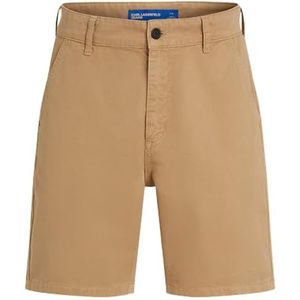 Karl Lagerfeld Jeans, Heren, Relaxed Chino Short, Relaxed Fit, Beige, 29