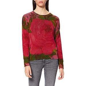 Desigual Dames JERS_Granada Trui Sweater, rood, S