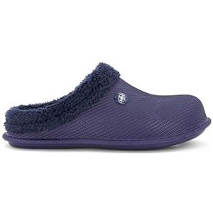 Scholl Neeva damespantoffels, blauw, 39 EU, Blauw, 39 EU