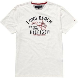 Tommy Hilfiger Heren T-shirt, All over Print LOBSTER TEE S/S RF/ 887817322