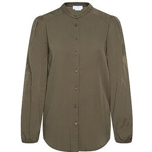 PLUMDALE Damesblouse, olijf, M