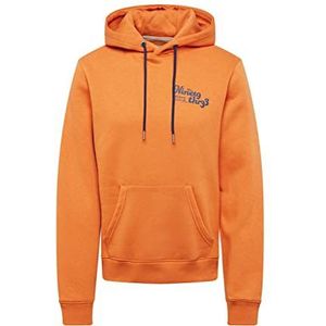 Blend Heren sweatshirt, 171353/abrikoos oranje, M