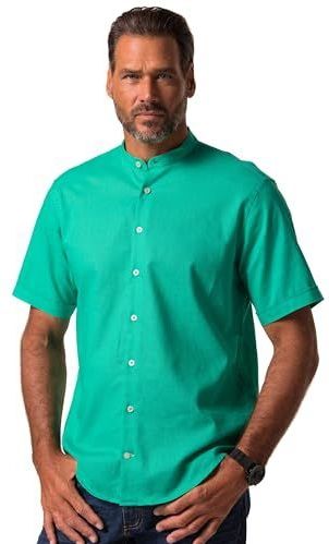 JP 1880 - 815225 - Hemd - Lentegroen - Halflange Mouwen - Modern Fit