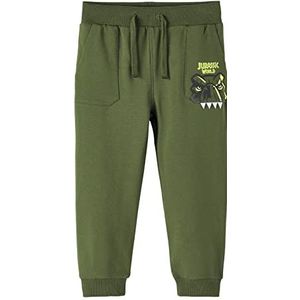 Bestseller A/S Nmmjovan Jurassic SWE Pants Unb Vde Sportbroek voor jongens, Rifle Green, 86