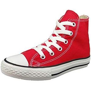 Converse uniseks 3j232 sneakers voor kinderen, rood, 31.5 EU