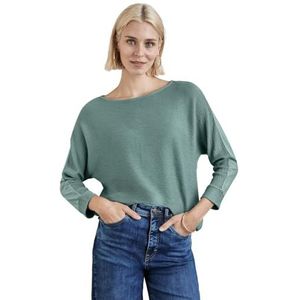 STREET ONE Structuurshirt, Seafoam Green., 46