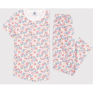 Petit Bateau Ciao Mcjl Nachtkleding voor meisjes, Marshmallow/Multico, 24 Maanden