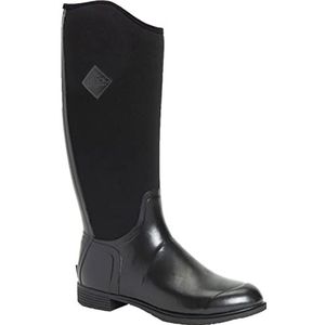 Muck Boots Dames Derby Tall Wellington Boot, Zwart, 40 EU