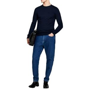 Sisley Mens L/S 10F2S1C78 Sweater, Blue 06U, XXL