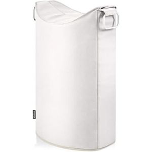 blomus - RISCO- wasverzamelaar zand, 65 liter, met twee praktische handgrepen, hoogwaardige kunstvezel, trendy design, moderne wasmand (H/B/D: 70 x 45 x 28 cm, kleur: zand, 65382)