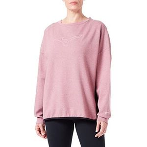 Mizuno Athletic sweatshirt voor dames, Renaissance Rose, S