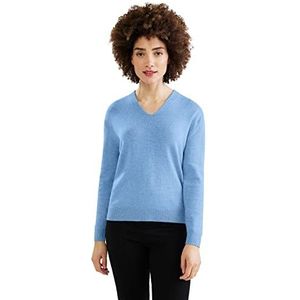 Street One Gebreide damestrui, Bay Blue Melange, 36