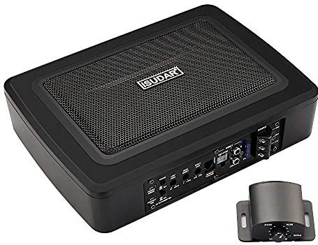 ISUDAR - 9 Inch Subwoofer - Actief - Zwart - 600W Vermogen