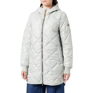 camel active Gewatteerde damesjas van gerecycled polyester, turquoise, 34