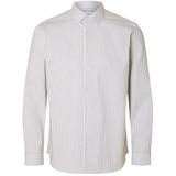 Overhemd - Slim Fit - Blauw - 60% Biologisch Katoen