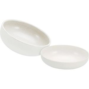 CreaTable, 30003, serie Uno Offwhite - saladeset, serviesset, saladeset 2-delig