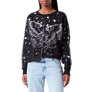 Just Cavalli Trui, 900J Black Jacquard, L, voor dames