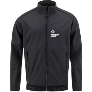 HEAD RACE SOFTSHELL Jas Heren-Zwart-XXL