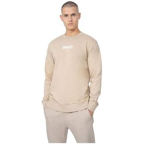 4F Sweatshirt M237 bruin, maat XXL voor heren, Blue, XXL