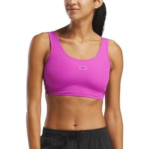 Reebok - Rib Multi-way Sportbeha - Zwart - Polyester