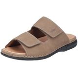 Rieker Heren 25594 Slippers, beige, 41 EU, beige, 41 EU