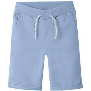 NKMVERMO Long SWE Shorts UNB F NOOS, Chambray Blue, 110 cm