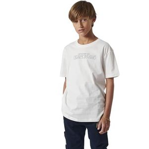 Kaporal, T-shirt, model ORDO, jongens, wit, 08 A; regular fit, korte mouwen, ronde hals, Wit, 8 Jaren