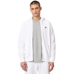 Nike Club FN3861 Hoodie voor heren, van fleece met doorlopende ritssluiting