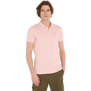 Tommy Jeans Heren TJM Slim Placket Polo S/S, Ballet Pin, S