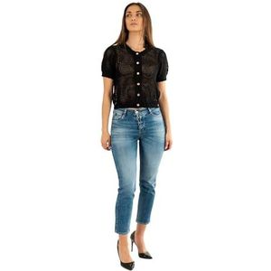 ONLY Dames Onlpaula 2/4 O-hals Cardigan, zwart, XS