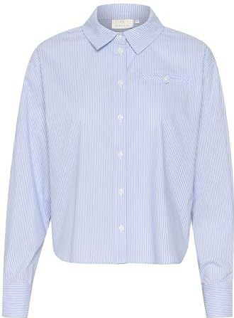 Kaffe - Blouse 'Sofie' - Pastelblauw - Klassieke Blouse