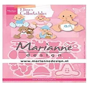 Marianne Design Collectables Eline's Babies, Metaal, Roze, Klein