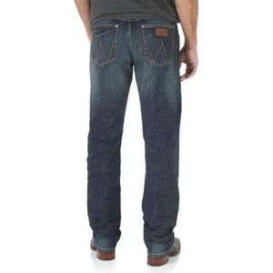 Wrangler Heren Slim Rechte been Jean Jean Retro Ceñido De Pierna Recta ر ر Jeans, Bozeman, 32W / 30L