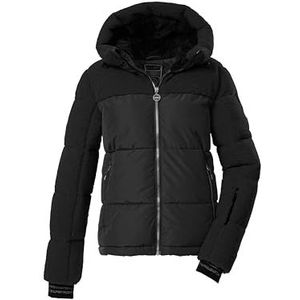 killtec - KSW 111 WMN - Ski Jacket - Zwart - Met Capuchon en Afneembare Sneeuwskirt