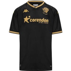 Kappa Kombat Anniversary Hull City Act Jersey, zwart, maat XXL, Zwart, XXL