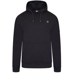 Dare 2b Duidelijk Mens Hoodie stedelijke stijl met trekkoord regelaar en voorkant kangoeroezak en rug grafische print Zwart