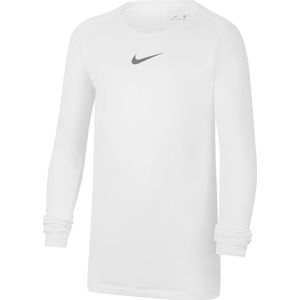 Nike Uniseks-Kind Top Met Lange Mouwen Y Nk Df Park 1Stlyr Jsy Ls, White/Cool Grey, AV2611-100, M