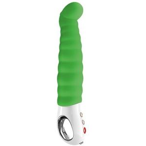 Fun Factory Patchy Paul - G-Spot Vibrator, Vibratoren Vrouw Groot, Flexibel, gemaakt van Silicone, Groen