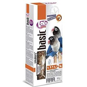 LOLO Pets 2 x Loo Agapornis Honing Repen, 90 g, 105 g
