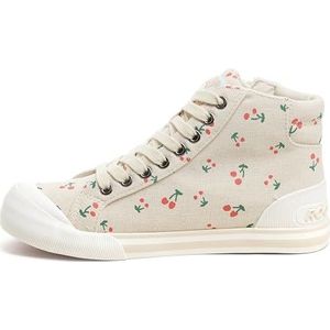 Rocket Dog Dames Jazzin HI Sneaker, natuurlijk, 8 UK, natuurlijk, 40 EU