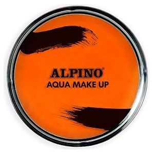 Alpino Compact voor gezicht op waterbasis, gezichts- en lichaamsmake-up, ideaal voor kinderen en volwassenen, levendige kleuren, waterverf voor recreatief en semi-professioneel gebruik