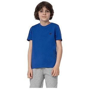 4F JUNIOR T-shirt M291 Color Cobalt, maat 152 voor heren, Kobalt, 152