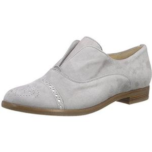 Hassia Fermo, brede G slippers voor dames, grijs 6000 grijs, 40.5 EU